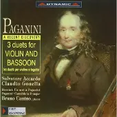 OUTHERE Salvatore Accardo, Claudio Gonella, Bruno Canino - Paganini: Three Duets For Violin And Bassoon (CD)