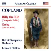 OUTHERE Detroit Symphony Orchestra,Leonard Slatkin - Copland: Billy The Kid (Complete Ballet) | Grohg (One-Act Ballet) (CD)