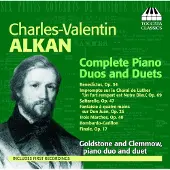 OUTHERE Anthony Goldstone & Caroline Clemmow - Alkan: Complete Piano Duos And Duets (CD)