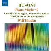 OUTHERE Wolf Harden - Busoni: Piano Music, Vol. 9 (CD)
