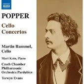 OUTHERE Martin Rummel, Mari Kato, Komorni Filharmonie Pardubice, Tecwyn Evans - Popper: Cello Concertos Nos. 1-4 (CD)