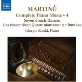 OUTHERE Giorgio Koukl - Martinů: Piano Music Volume 4 (CD)