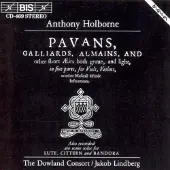 OUTHERE The Dowland Consort, Jakob Lindberg - Holborne: Pavans, Galliards, Almains (CD)