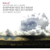 OUTHERE Hallé Orchestra, Mark Elder - Williams: Symphony No. 6 In E Minor | Symphony No. 4 In F Minor (CD)
