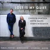 OUTHERE Carolyn Sampson, Iestyn Davies, Joseph Middleton - Lost Is My Quiet - Duets And Solo Songs (SACD)