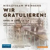 Oehms Kátia Guedes, Anna Gutter, Olivia Saragosa, Jeff Martin, Robert Elibay-Hartog, Kammerakademie Potsdam, Vladimir Stoupel - Weinberg: Congratulations! (2 CD)