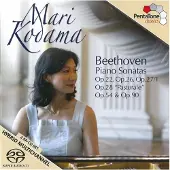 OUTHERE Mari Kodama - Beethoven: Piano Sonatas (Op.22, Op.26, Op.27, Op.54) (2 SACD)