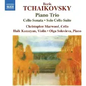 OUTHERE Christopher Marwood, Haik Kazazyan, Olga Solovieva - Tchaikovsky: Piano Trio | Cello Sonata | Solo Cello Suite (CD)
