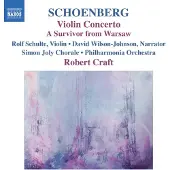 OUTHERE Rolf Schulte, David Wilson-Johnson, Philharmonia Orchestra, Robert Craft - Schoenberg: Violin Concerto | A Survivor From Warsaw (CD)