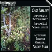 OUTHERE Gothenburg Symphony Orchestra, Neeme Järvi - Nielsen: Symphony No.4, The Inextinguishab (CD)