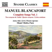 OUTHERE Anna Alàs i Jové, Miquel Villalba - Blancafort: Complete Songs, Vol. 1 (CD)