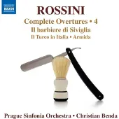Ginza.se Prague Sinfonia Orchestra, Christian Benda - Rossini Complete Overtures - 4 Il Barbiere Di Siviglia, Il Turco In Italia - Armida (CD)