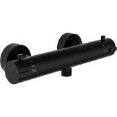 Schutte LONDON Thermostatische Douchekraan - Hartafstand 150 mm - Zwart Mat