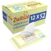 Zwitsal - Billendoekjes- Water & Care met Zwitsalgeur - 624 babydoekjes - 12 x 52 stuks