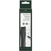 Faber Castell Houtskool hobby setje 3/6 mm - Tekenhoutskool