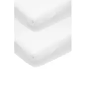 Meyco Hoeslaken Ledikant Molton Stretch 60x120 Wit
