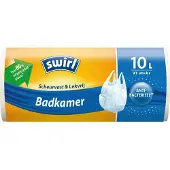 Swirl Pedaalemmerzakken Badkamer Scheurvast & Lekvrij 10 liter 37 stuks