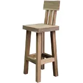 AVH-Collectie Boomstam barstoel 40x40xH114 cm