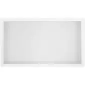 Saqu Shine inbouwnis 60x30x7 cm Mat wit