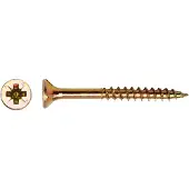 Bahco PGB-FASTENERS | Spaanplaatschroef VZK-Z Ø 4,00x60 ZnGeel | 500 st PGWVZG002004000602