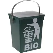 Sans marque Bioafvalbox - groen - 5 liter