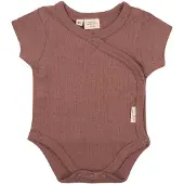 Little Indians onesie short Burlwood junior katoen roze