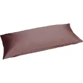Yumeko Kussensloop Katoen Satijn 40x80 Bruin - Eco, Bio & Fairtrade