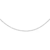 Trendjuwelier huiscollectie 1021112 Zilveren Ketting Gourmet 1,6 mm 41 + 4 cm