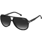 Carrera Matte Black Frame Grijze SF Gepolariseerde Zonnebril