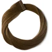 Rapunzel of sweden Premium Tape Extensions Straight / Classic Tape 4 cm / 8 pieces 5.0 Brown 40 cm Hair extensions 18 g