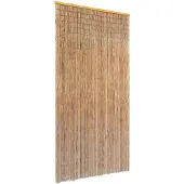 vidaXL Vliegengordijn 90x220 cm bamboe