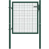 vidaXL Hekpoort staal 100x75 cm groen
