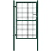 vidaXL Hekpoort staal 100x150 cm groen