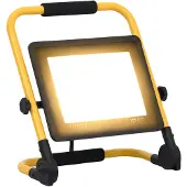 vidaXL Spotlight met handvat LED 100 W warmwit