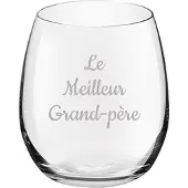 Royal Leerdam Drinkglas gegraveerd - 39cl - Le Meilleur Grand-père