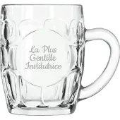 Libbey Bierpul gegraveerd - 55cl - La Plus Gentille Institutrice
