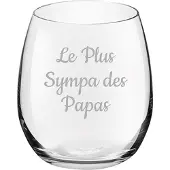 Royal Leerdam Drinkglas gegraveerd - 39cl - Le Plus Sympa des Papas