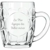 Libbey Bierpul gegraveerd - 55cl - La Plus Sympa des Belles-mères