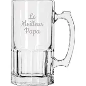 Libbey Bierpul gegraveerd - 1ltr - Le Meilleur Papa