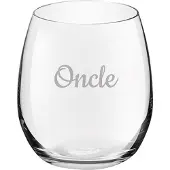 Royal Leerdam Drinkglas gegraveerd - 39cl - Oncle