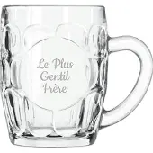 Libbey Bierpul gegraveerd - 55cl - Le Plus Gentil Frère