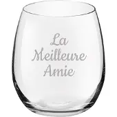 Royal Leerdam Drinkglas gegraveerd - 39cl - La Meilleure Amie