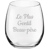 Royal Leerdam Drinkglas gegraveerd - 39cl - Le Plus Gentil Beau-père