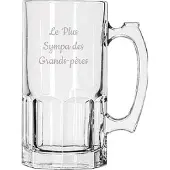 Libbey Bierpul gegraveerd - 1ltr - Le Plus Sympa des Grands-Pères