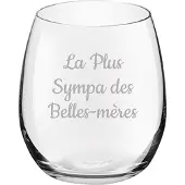 Royal Leerdam Drinkglas gegraveerd - 39cl - La Plus Sympa des Belles-mères