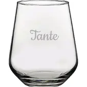 Pasabahce Drinkglas gegraveerd - 42,5cl - Tante