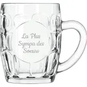 Libbey Bierpul gegraveerd - 55cl - La Plus Sympa des Soeurs