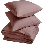 Yumeko Dekbedovertrek set Katoen TENCEL 240x220 Roze - Eco, Bio & Fairtrade