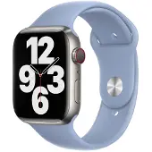 Apple Watch 38/40/41 mm Siliconen Horlogeband Sport Mistblauw