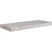 vidaXL Wandschap zwevend 60x23,5x3,8 cm MDF betongrijs